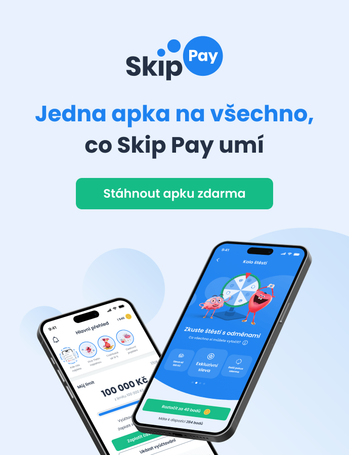 Jedna apka na všechno, co Skip Pay umí