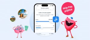 Potřebujete peníze navíc? Půjčte si snadno, chytře a za férových podmínek Skip Pay půjčka