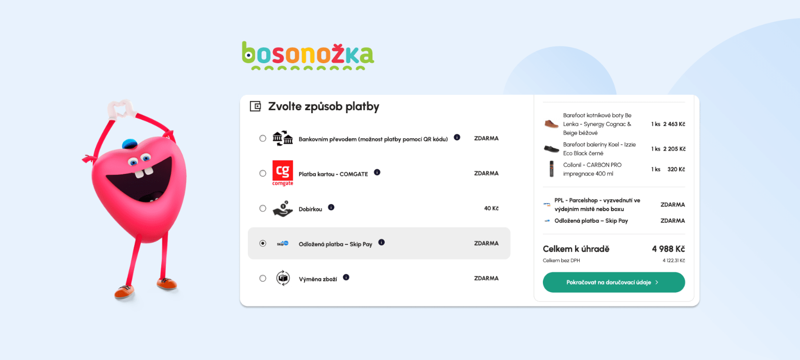 case study bosonožka